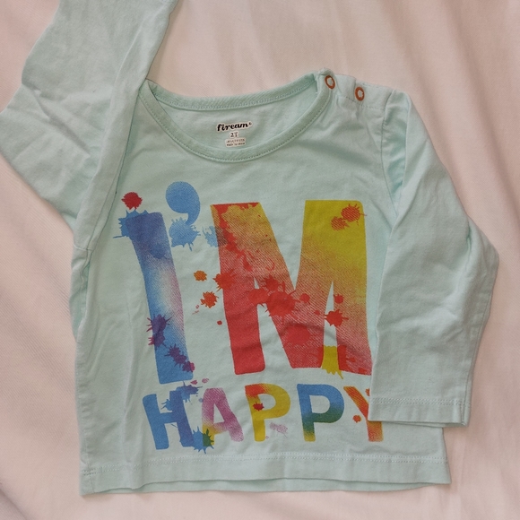 Lightweight Long-Sleeve Little Girls Ts, Size 2T - Picture 2 of 12